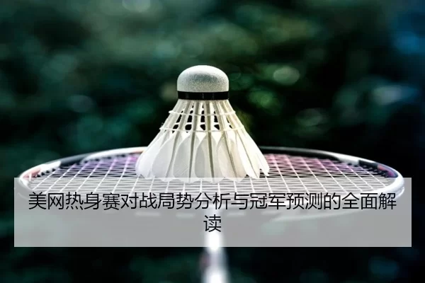 美网热身赛对战局势分析与冠军预测的全面解读